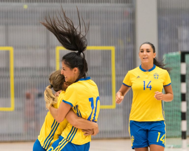 Sverige fick oavgjort i premiären – Chamoun tvåmålsskytt